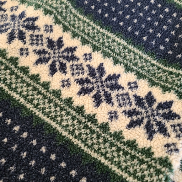 Vintage Fair Isle Pattern Shacket Men's Oversized Small Unisex Jacket Grandpa - Picture 8 of 9